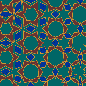 morphing tiles color