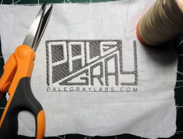 PaleGray Labs embroidery