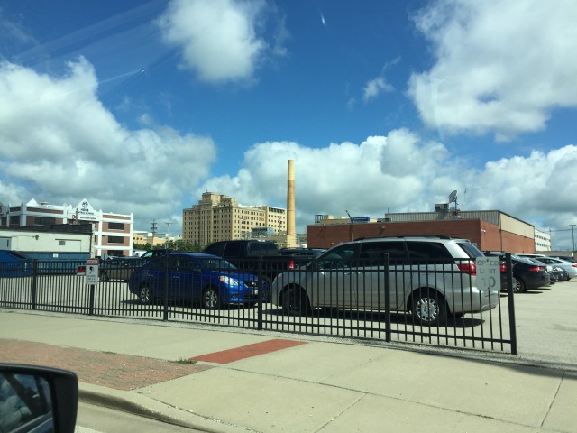 From the car, headed to SIU St. John's Hospital, Springfield IL.